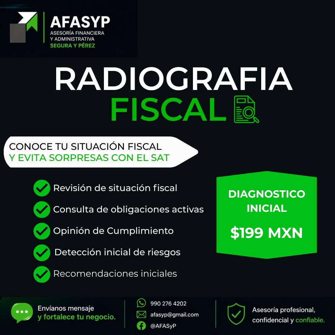 Radiografía Fiscal AFASYP